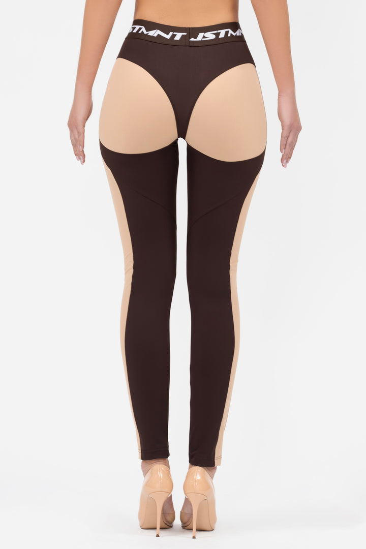 Leggings brown