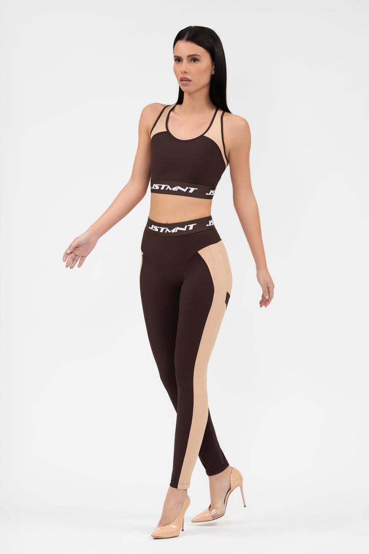 Leggings brown